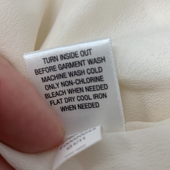 Cream Lace One Shoulder Dress - Picture 7 of 8